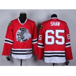 NHL Chicago Blackhawks #65 Andrew Shaw Stitched red jerseys[2014 new]