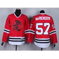 NHL chicago blackhawks #57 vanriemsdyk red jersey[2014 new]