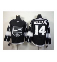 NHL Jerseys Los Angeles Kings #14 Williams Black