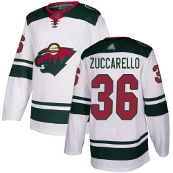 Men Adidas Wild 36 Mats Zuccarello White NHL jersey