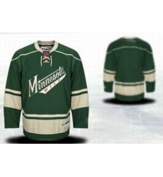 Minnesota Wild blank green hockey jersey