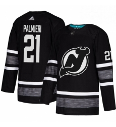 Mens Adidas New Jersey Devils 21 Kyle Palmieri Black 2019 All Star Game Parley Authentic Stitched NHL Jersey 