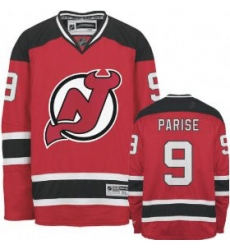 New Jersey Devils #9 Parise Red Hockey Jersey