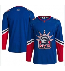 Men's adidas Royal New York Rangers Reverse Retro 2.0 Authentic Blank Jersey