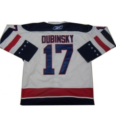 New York Rangers #17 Brandon Dubinsky Cream 2012 Winter Classic White NHL Jerseys