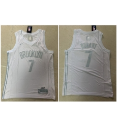 Nets 7 Kevin Durant White Nike Swingman MVP Jersey