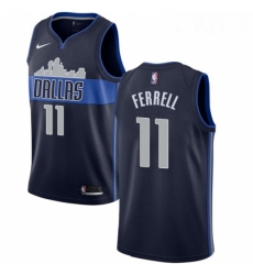 Youth Nike Dallas Mavericks 11 Yogi Ferrell Swingman Navy Blue NBA Jersey Statement Edition 