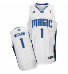 Mens Adidas Orlando Magic 1 Tracy Mcgrady Swingman White Home NBA Jersey