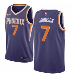 Youth Nike Phoenix Suns 7 Kevin Johnson Swingman Purple Road NBA Jersey Icon Edition