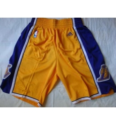 Los Angeles Lakers Yellow Revolution 30 Swingman NBA Shorts