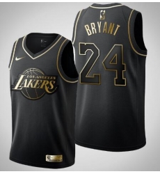 Youth Lakers black Kobe Bryant Golden Edition jersey