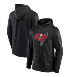 Men Tampa Bay Buccaneers Black On The Ball Pullover Hoodie