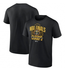 Men Denver Nuggets Black 2023 Finals Champions T Shirt