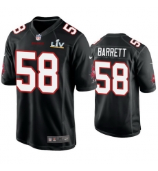 Men Shaquil Barrett Buccaneers Black Super Bowl Lv Game Fashion Jersey