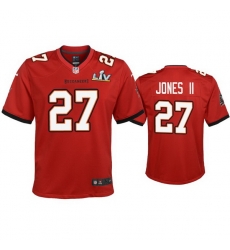 Youth Ronald Jones Ii Buccaneers Red Super Bowl Lv Game Jersey