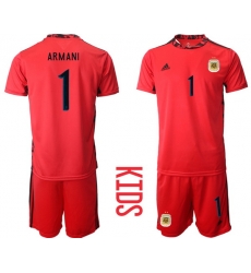 Kids Argentina Short Soccer Jerseys 006