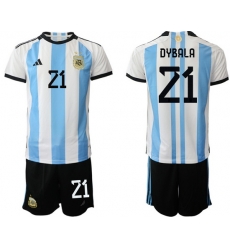 Men FIFA 2022 Argentina Soccer Jersey 029