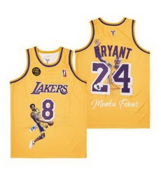 Kobe Bryant Lakers Throwback Jersey 8 24 4