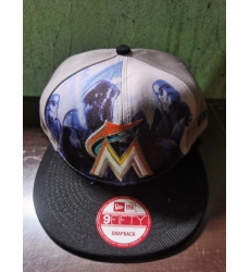 Miami Marlins Snapback Cap 012