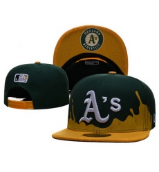 Oakland Athletics Snapback Cap 007