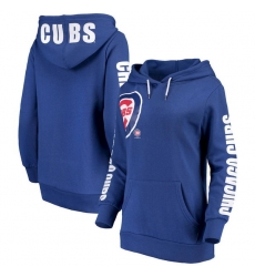 Chicago Cubs Women Hoody 002