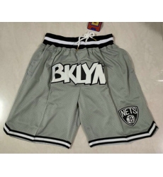 Brooklyn Nets Basketball Shorts 010