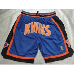 New York Knicks Basketball Shorts 011